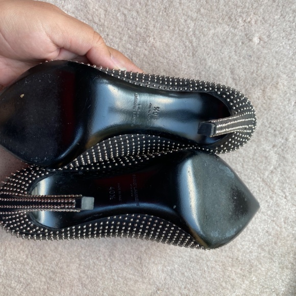 Saint Laurent black heels size 40.5 - Picture 2 of 4